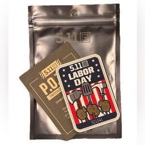 5.11 Tactical Labor Day Patch of the Month POTM September 2025 ABR Tools NWT
